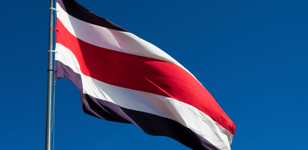 Flagge Costa Rica