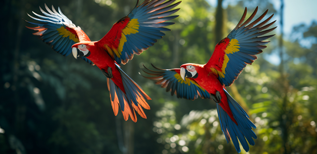 Papageien Costa Rica